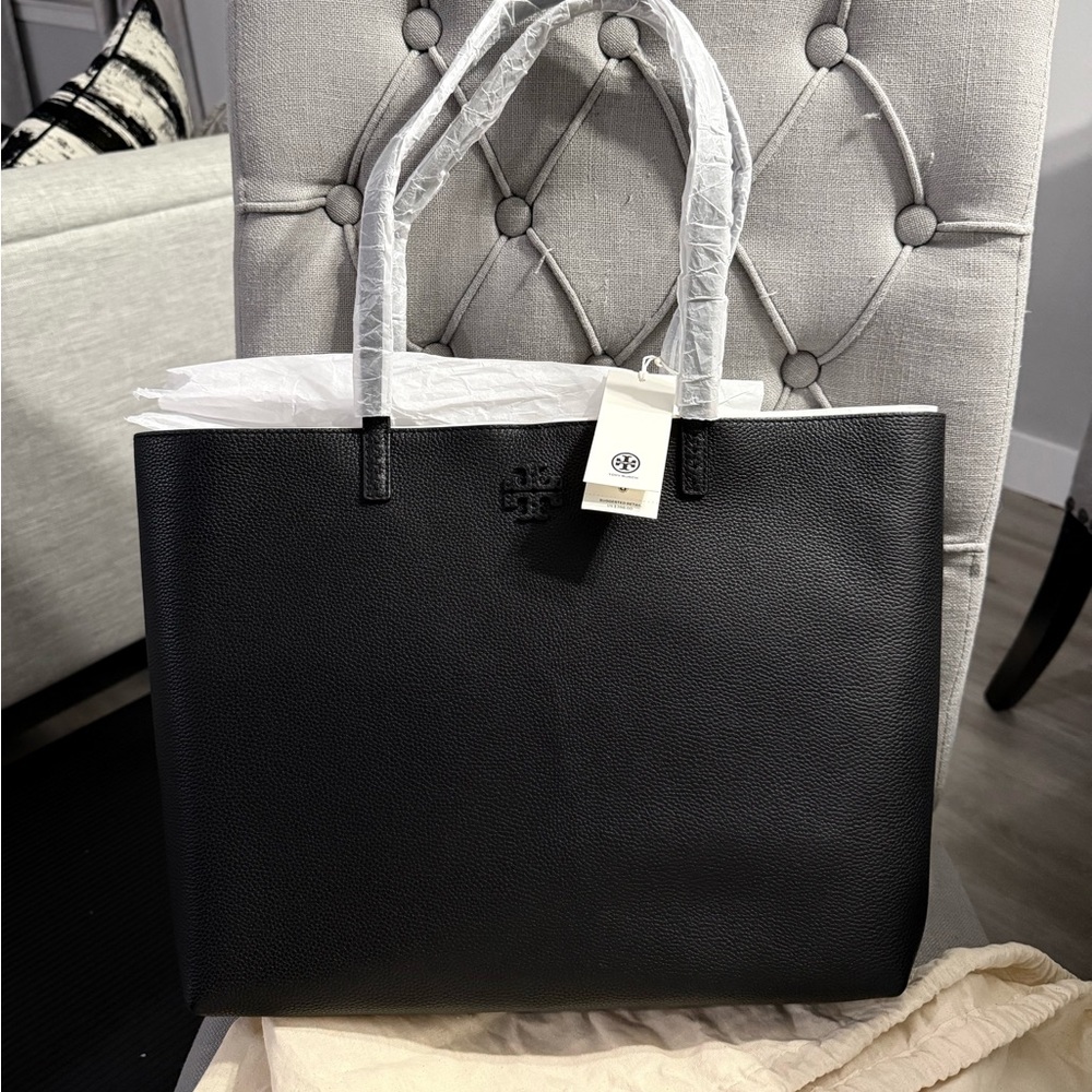Tory Burch Black Tote Bag